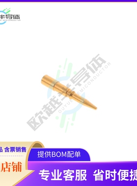 222246-2【CONN PIN CONTACT BNC SOLDER GOLD】