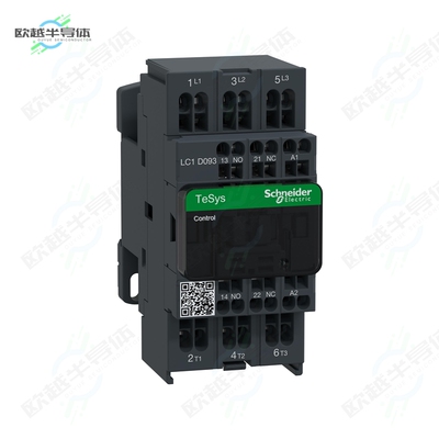 LC1D25BL[继电器TESYS 3P CTR 25A AC3 11KW 1NO1NC]