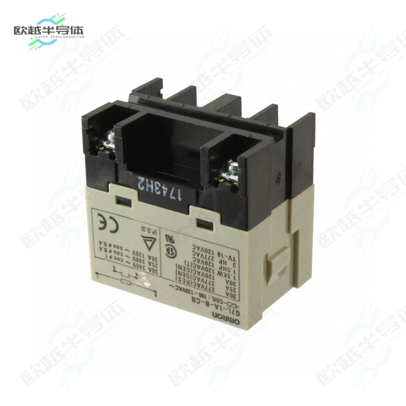 G7L-1A-B-CB AC100/120[继电器RELAY GEN PURPOSE SPST 30A 120V]