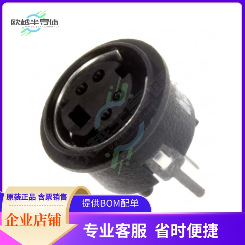 MD-40SV【CONN RCPT FMALE MINI DIN 4P SLDR】