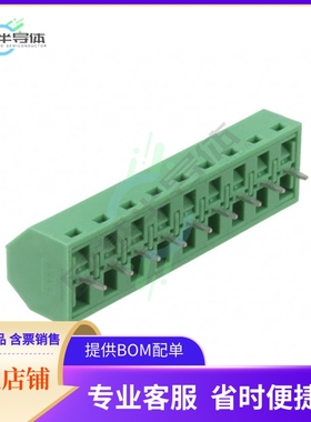 1869282【TERM BLOCK 9POS 55DEG 5.08MM PCB】