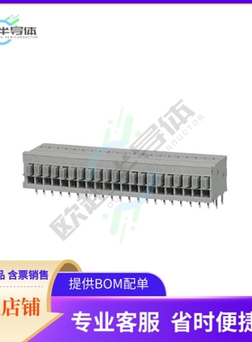 TBL009-254-21GY-2GY【TERMINAL BLOCK, SCREWLESS, 2.54,】