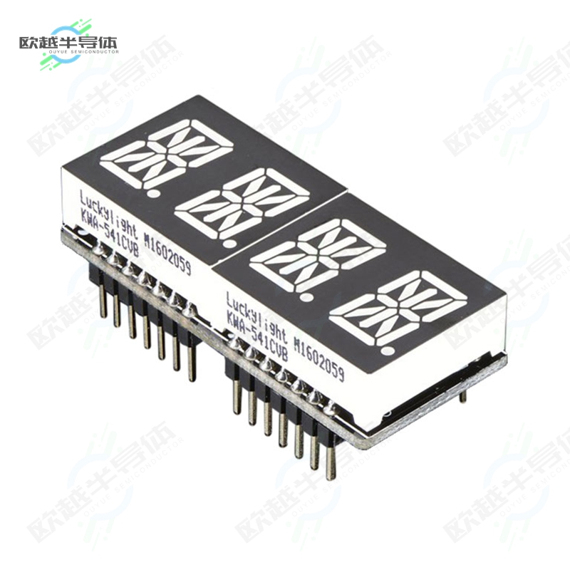 3128[开发板0.54寸 4-DIGIT 14-SEGMENT BLUE】