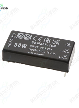 SKM30F-15N[电源模块30W;  9-36VIN;  15VOUT @2.00A,2 ]