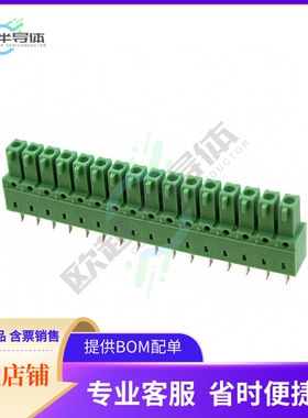 1875564【TERM BLOCK HDR 16POS VERT 3.81MM】