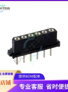 M80-8400642【CONN RCPT 6POS 0.079 GOLD PCB】