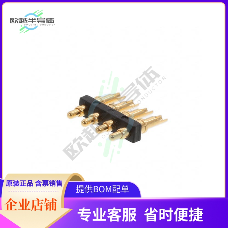 PH1-3B-04-MVS-4360【CONN SPRING PISTON 4POS SLD PCB】