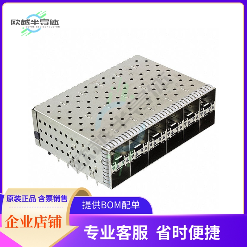 2007562-5【CONN SFP+ RCP W/CAGE 2X6 240P RA】