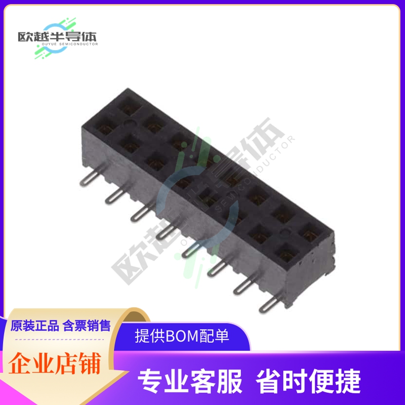 SMM-108-02-S-D-TR【CONN RCPT 16POS 0.079 GOLD SMD】