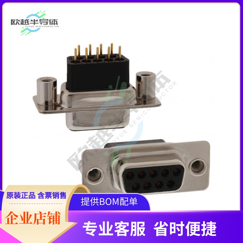 172-009-283L021【CONN D-SUB RCPT 9P PNL MNT SLDR】