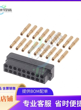 M80-8881805【CONN RCPT 18POS CRIMP 24-28AWG】