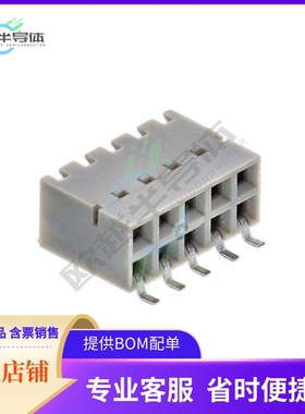 71609-305LF【CONN RCPT 10POS 0.1 GOLD SMD R/A】