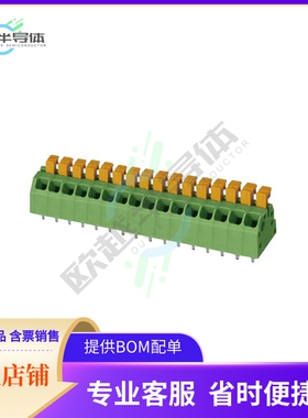 1864422【TERM BLOCK 16POS 45DEG 3.5MM PCB】