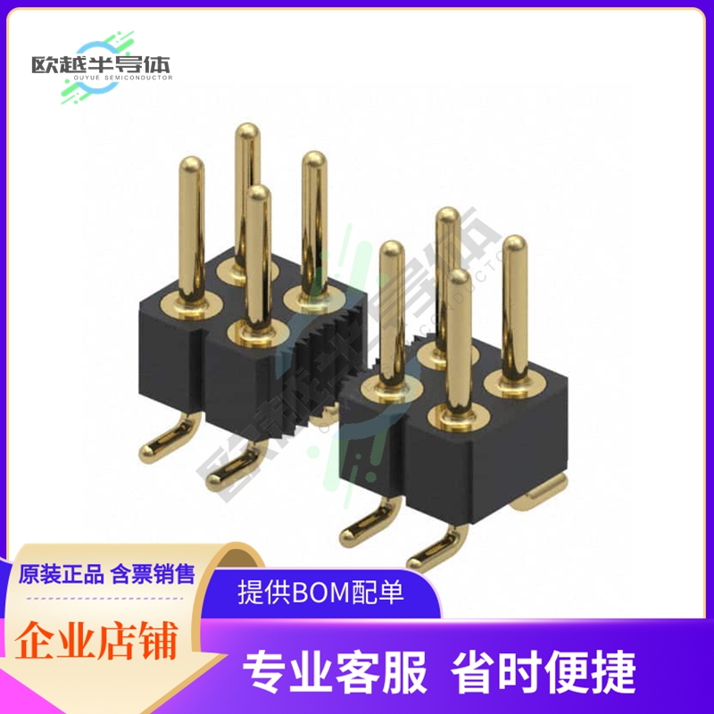 802-10-062-30-001000【CONN HEADER SMD 62POS 2.54MM】