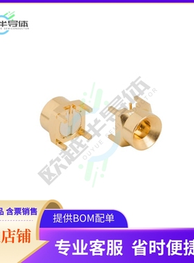 SMP-MSCM-PCS-10【SMP STRAIGHT PCB JACK THROUGH HO】