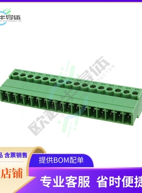1858028【TERM BLOCK PLUG 16POS STR 3.81MM】
