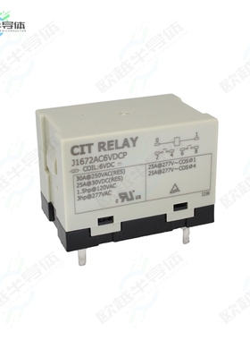 J1672AC6VDCP[继电器RELAY GEN PURPOSE DPST]