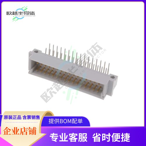 86094327313745ELF【CONN DIN HDR 48POS PCB RA GOLD】
