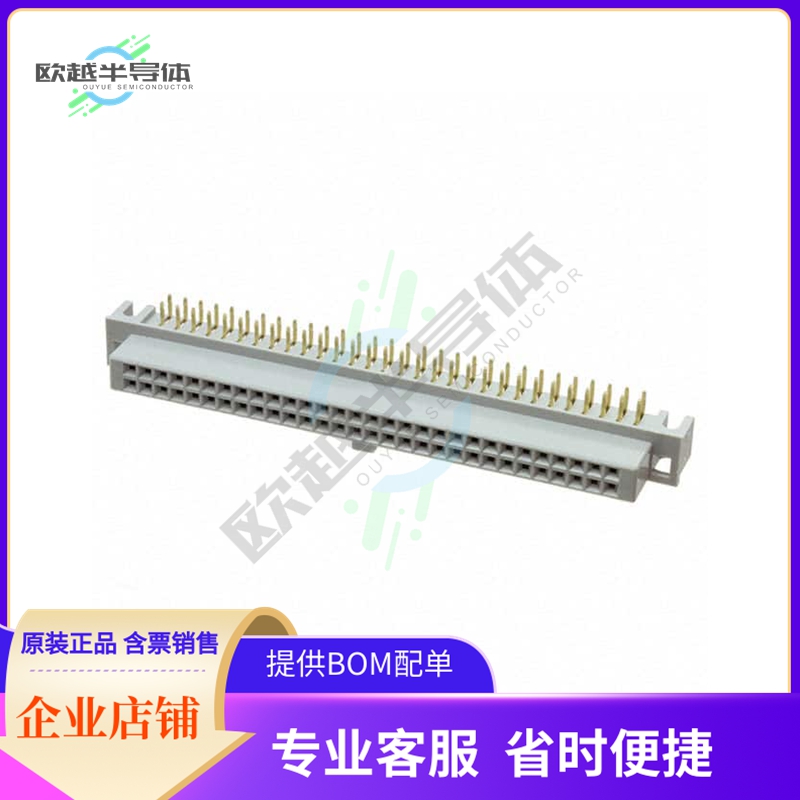 5160-B7A2PL【CONN RCPT 60POS 0.1 GOLD PCB R/A】