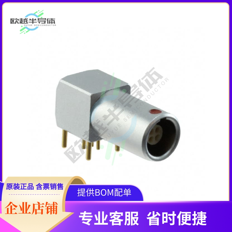 GFCL0C-P04QC00-0000【CONN RCPT FMALE 4POS GOLD SOLDER】