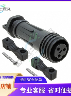 PXA921/03/S【CONN RCPT FMALE 3P NICKEL SCREW】