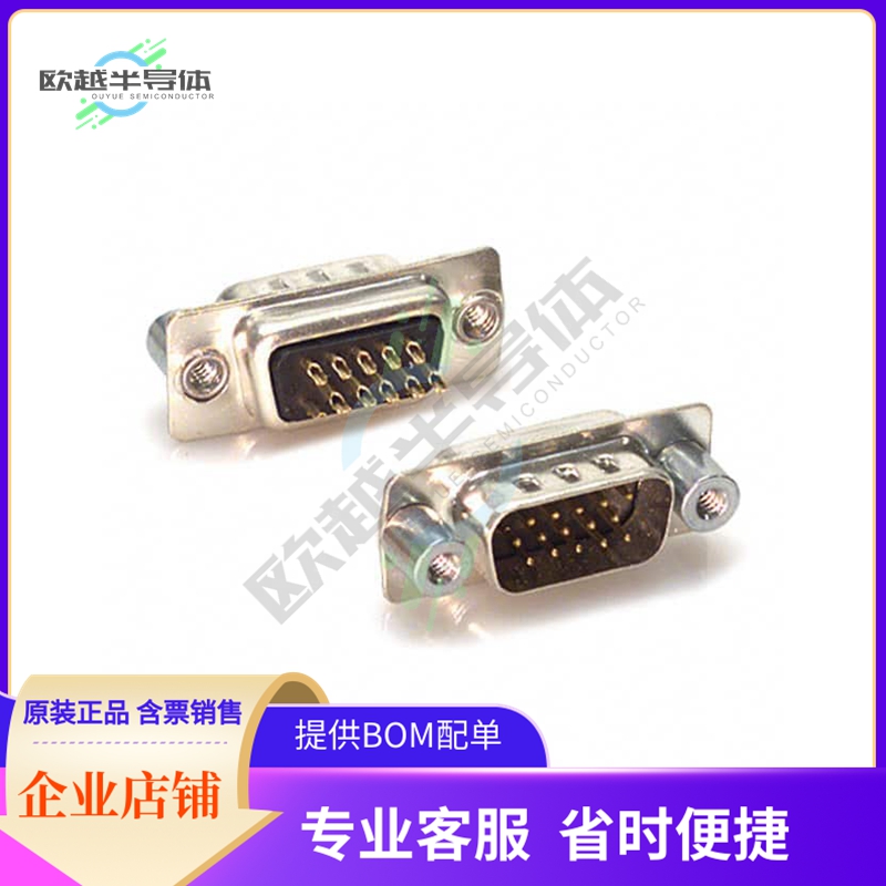 180-015-102L031【CONN D-SUB HD PLUG 15POS PNL MNT】