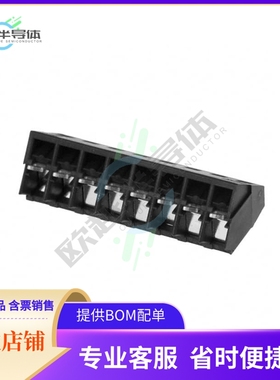 1546074-8【TERM BLOCK 8POS 35DEG 5.08MM PCB】