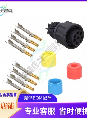 ABD-08BFFC-LL7AP0【CONN PLUG FMALE 8POS GOLD CRIMP】