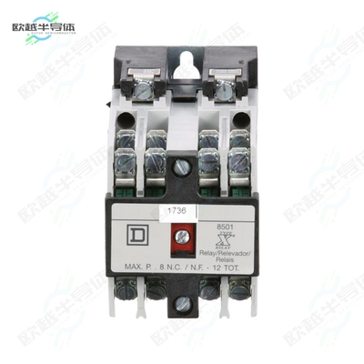8501XO80V02[继电器RELAY 600VAC 10AMP NEMA +OPTIONS]