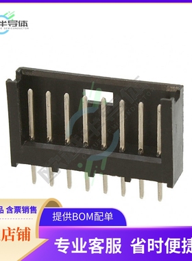 280373-2【CONN HEADER VERT 8POS 2.54MM】