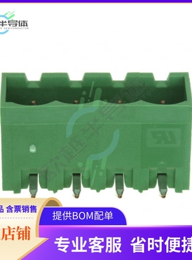 796644-4【TERM BLOCK HDR 4POS 90DEG 5MM】