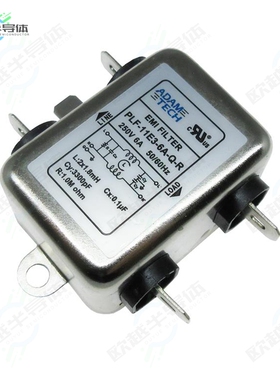 PLF-11E3-6A-Q-R[滤波器LINE FILTER 115V/250VAC 6A CHASS]