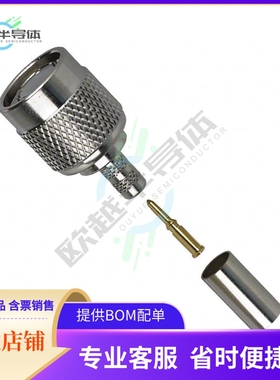 122410【CONN TNC PLUG STR 50 OHM CRIMP】