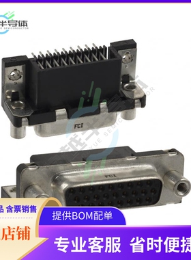 ICD26S13E4GV00LF【CONN D-SUB HD RCPT 26P R/A SLDR】