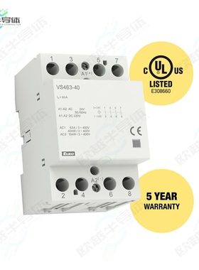 VS463-40UL-24V-AC/DC[继电器DIN CONT 4X63A NO 24V AC/DC]