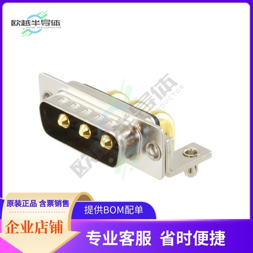 684M3W3103L461【CONN D-SUB PLUG 3POS R/A SLDR】