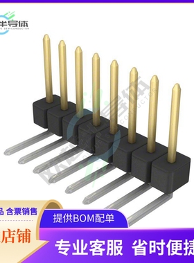 PBC08SGBN【CONN HEADER R/A 8POS 2.54MM】