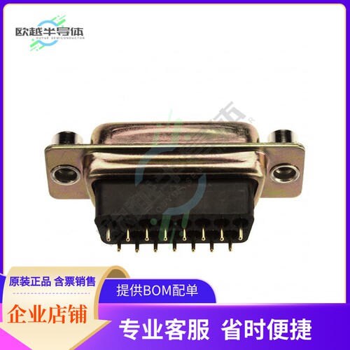 172-015-181L031【CONN D-SUB PLUG 15P PNL MNT SLDR】