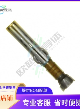 60617-5【CONN SOCKET 18-24AWG CRIMP GOLD】