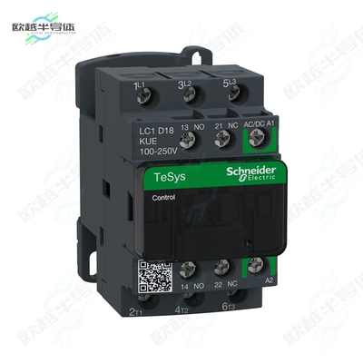 LC1D18KUE[继电器TESYS CONTACTOR-3P-AC3- = 440V]