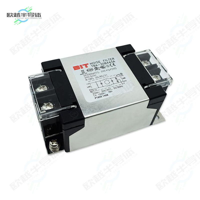 TBA-40B443B[滤波器LINE FILTER 250VAC/VDC 40A CHASS]