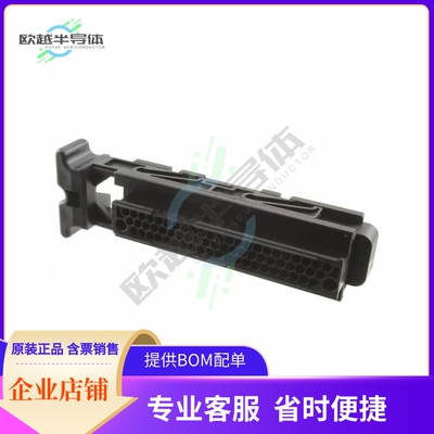 963598-1【CONN RCPT HSNG 68POS TIMERS BLK】