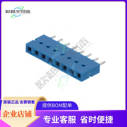 76341-308LF【CONN RCPT 8POS 0.1 GOLD PCB】