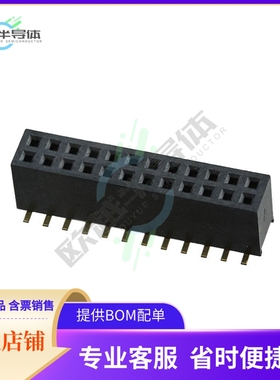 20021321-00024T4LF【CONN RCPT 24POS 0.05 GOLD SMD】