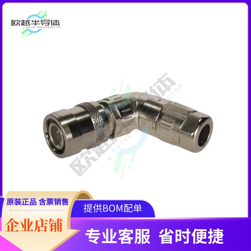 21038813430【CONN PLG HSG MALE 4PS INLINE ANG】