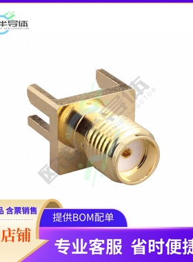 CONSMA020.062-G【CONN SMA FML EDGE MNT 0.062