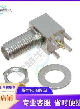 142-0701-507【SMA JACK, RA, BLKHD, PC MOUNT, N】