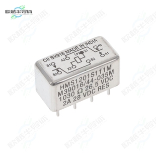 PURPOSE GEN DPDT HMS1201S111M 26.5V 继电器RELAY