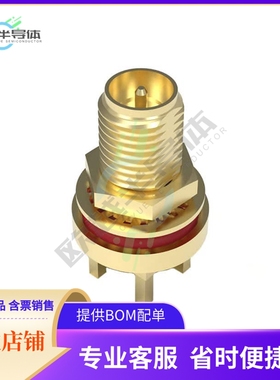 RFPC-SMA17-FN-A【RP SMA PCB MOUNT STRAIGHT BULKHE】