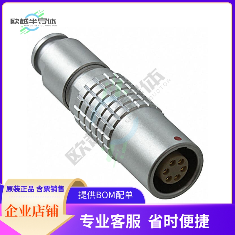 PHG.1B.306.CLLD62Z【CONN RCPT FMALE 6P GOLD SLDR CUP】